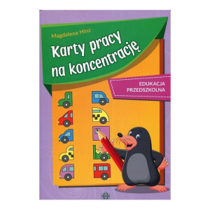 Karty pracy na koncentrację. edukacja przedszkolna