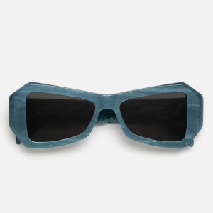 Retrosuperfuture Occhiali da Sole Tempio Blue Marble BJR