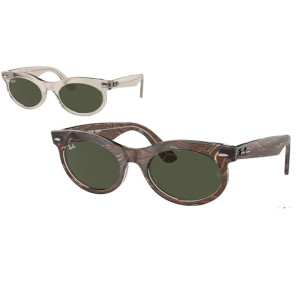 Ray-Ban Occhiali da Sole Wayfarer Oval RB2242 138331 Montatura a Onde
