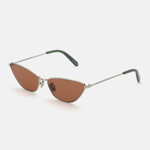Retrosuperfuture Occhiali da Sole Spillo Metallic Mint DJN