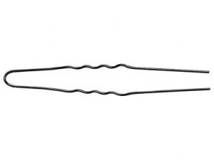 Capello Point Forcella Ondulata Nera 8CM