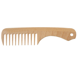 Salon Studio Spazzole Pettine Legno con Manico