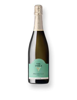 VAL D'OCA Prosecco DOC Treviso Extra Dry Confezione da 6 bottiglie