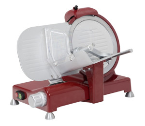 RGV 25RED LUXU AFFETTATRICE ELETTRICA 140 W DIAMETRO 25 CM ROSSA LUXURY