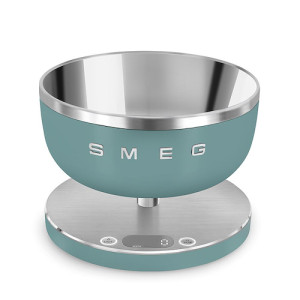 SMEG KSC01EGMWW BILANCIA DA CUCINA FINO A 5 KG VERDE SMERALDO