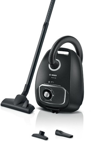 Bosch BGB41BA1 ASPIRAPOLVERE CON SACCO E SPAZZOLA 600 W DUOSOFT NERO