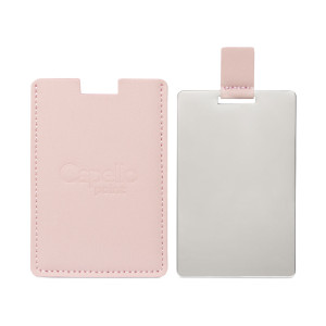 Capello Point Specchietto da borsa rosa