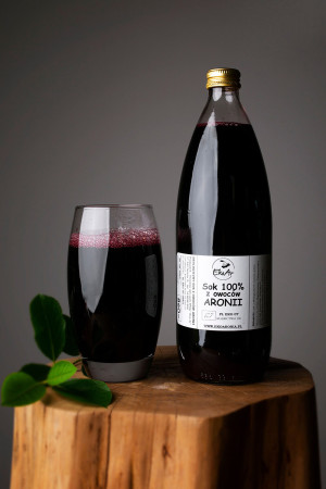 Sok z aronii 100% 850 ml