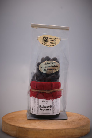 Dżem z aronii i aronia w czekoladzie - Zestaw "Upominek"