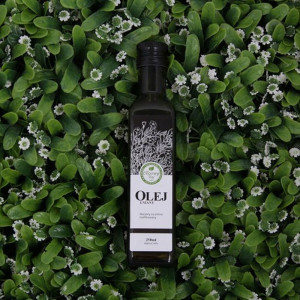 Olej Lniany Tłoczony Na Zimno 250 Ml Ekoherba