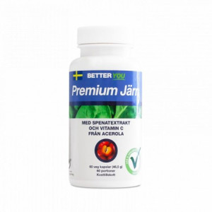Żelazo Premium, 60 kapsułek, Better You