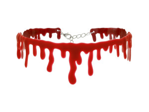 Krwawy Choker, 35 cm