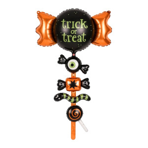 Balon foliowy Trick or treat, 89x129 cm