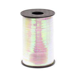 Wstążka plastikowa, opalizujący, 5mm/225m