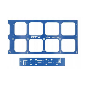 Szablon do montażu szuflad GTV AXIS PRO i MODERN BOX