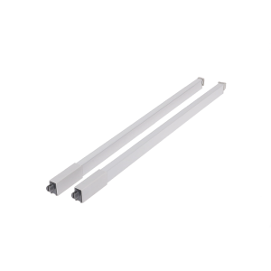 Reling wzdłużny kwadratowy do modern box 450 mm szary PB-D-RELKW450