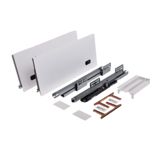 Szuflada GTV Axis 400 mm wysoka biała