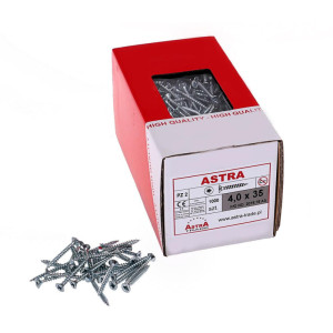 Wkręty uniwersalne ASTRA 4x35 - 1000 sztuk