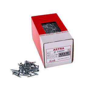 Wkręty uniwersalne ASTRA 4x30 - 1000 sztuk