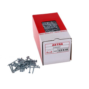 Wkręty uniwersalne ASTRA 3,5x45 - 1000 sztuk