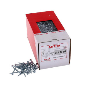 Wkręty uniwersalne ASTRA 3,5x35 - 1000 sztuk