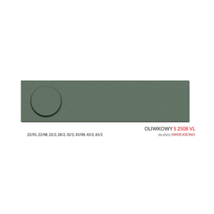 Obrzeże meblowe PCV 22mm /0,8mm Oliwkowy 2508 MT Schilsner