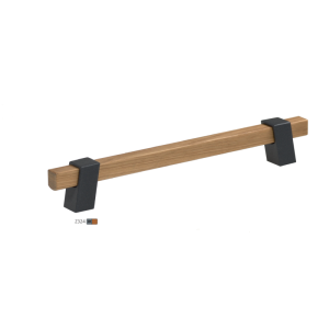 Uchwyt meblowy Schwinn 2Z324 160 mm drewno dąb marone