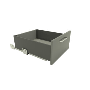 Szuflada SEVROLLBOX SLIM 550 mm wysoka H-199 Grafit