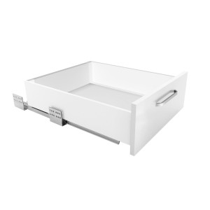 Szuflada SEVROLLBOX SLIM 550 mm średnia H-116 Biała
