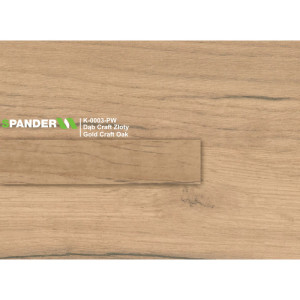 Obrzeże meblowe ABS 43mm /2mm Dąb Craft Złoty K-0003 PW