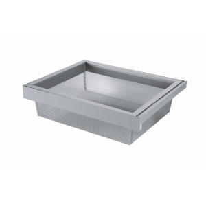 Kosz na ubrania SEVROLL ROYAL 90 cm perłowo szary