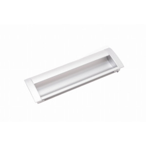 Uchwyt meblowy wpuszczany Tafla l 128 aluminium