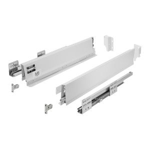 Szuflada GTV MODERN BOX PRO 500 mm niska H84 biała 40kg