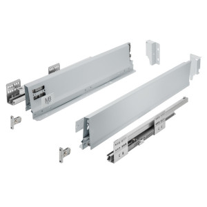 Szuflada GTV MODERN BOX PRO 450 mm niska H84 szara 40kg