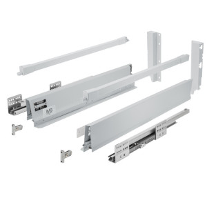 Szuflada GTV MODERN BOX PRO 400 mm wysoka H199 szara 40kg