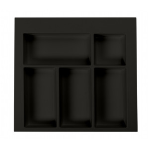 Wkład do szuflady 40 GTV AXISPACE czarny (340x474mm)