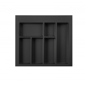 Wkład do szuflady 60 GTV AXISPACE czarny (540x474mm)