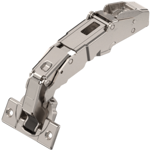 Zawias 155 stopni zerowy uskok 1/2 BLUM  + prowadnik H0