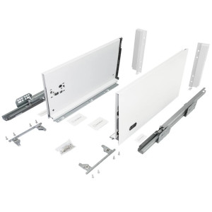 Szuflada SEVROLL V-BOX 550 mm wysoka H238 mm biała 40kg