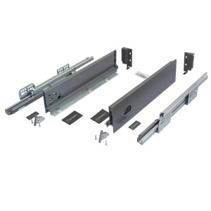 Szuflada SEVROLL V-BOX 250 mm niska H95 mm grafitowa 40kg