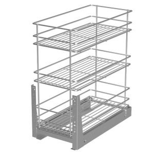 Kosz cargo dolny NOMET 400 mm 3P srebrny - W-2312M-400.P22