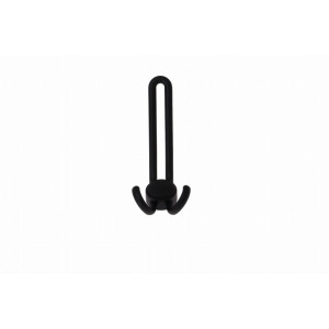 Wieszak meblowy Schwinn 22614 czarny mat