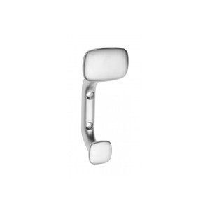 Wieszak meblowy GTV Toledo podwójny aluminium