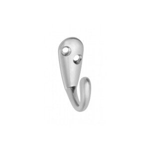 Wieszak meblowy GTV Malaga pojedynczy aluminium