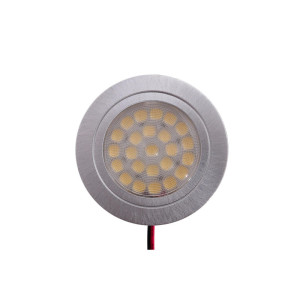 Oprawa okrągła LED wpuszczana aluminiowa barwa neutralna 2w