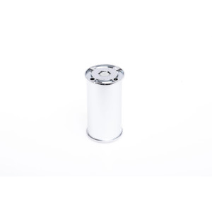 Noga meblowa Dn-728 fi50 h-100mm aluminium/chrom