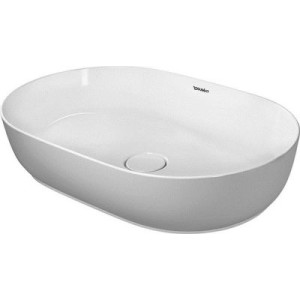Umywalka nablatowa Duravit Luv 60x40 cm owalna biała 0379600000
