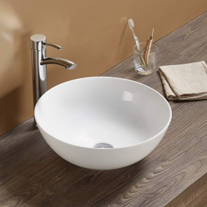 Umywalka ceramiczna nablatowa Emporia Forlan 01, 400x400x145 mm LT-3003
