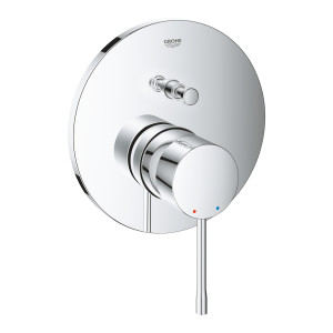 Grohe Essence – jednouchwytowa bateria do obsługi dwóch wyjść wody chrom 24167001
