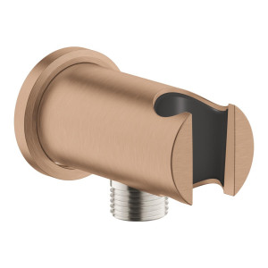 GROHE Rainshower - kolanko przyłączeniowe z uchwytem prysznicowym brushed warm sunset 26658DL0